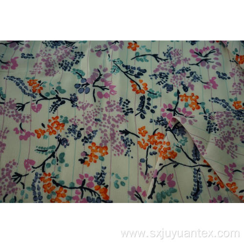 100% Viscose High Twist Crepe Fabric